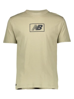 New Balance Koszulka "Essentials" w kolorze khaki rozmiar: S