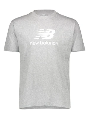 New Balance Koszulka "Essentials" w kolorze szarym rozmiar: L
