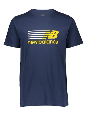 New Balance Koszulka sportowa "Sport Core Plus" w kolorze granatowym rozmiar: XL