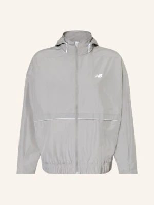 New Balance Kurtka Treningowa Elusive Shell grau