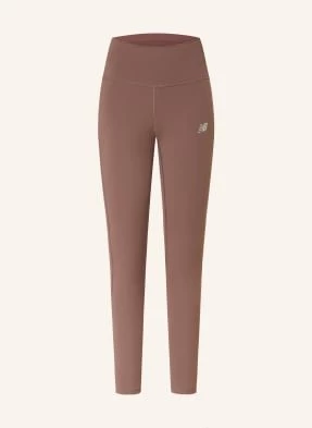 New Balance Legginsy Do Biegania Nb Sleek rosa