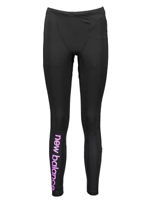 New Balance Legginsy funkcyjne w kolorze czarnym rozmiar: M