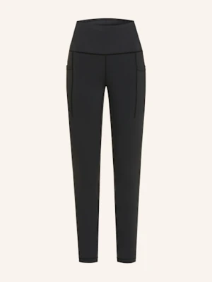 New Balance Legginsy Sleek Pocket High Rise schwarz