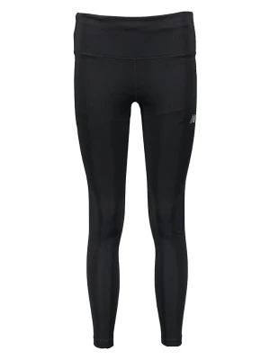 New Balance Legginsy sportowe "5K" w kolorze czarnym rozmiar: M