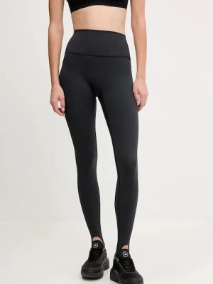 New Balance legginsy treningowe damskie kolor czarny gładkie WP53168BK