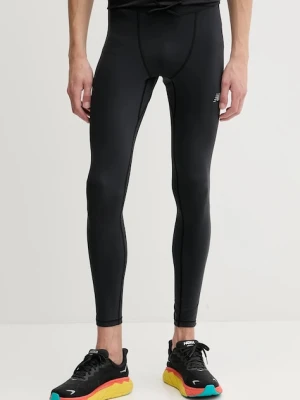 Zdjęcie produktu New Balance legginsy treningowe męskie kolor czarny gładkie MP51237BK