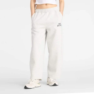 New Balance Linear Heritage Fleece Barrel Pant kobiety Spodnie dresowe szary rozmiar Odzież