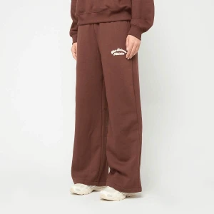 New Balance Linear Heritage Fleece Wide Leg Pant kobiety Spodnie dresowe brązowy rozmiar Odzież