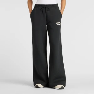 New Balance Linear Heritage Fleece Wide Leg Pant kobiety Spodnie dresowe czarny rozmiar Odzież