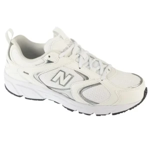 New Balance ML408W, Unisex, Białe, buty sneakers, przewiewna siateczka, rozmiar: 37