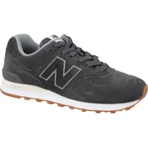 New Balance ML574EPC, Męskie, Szare, buty sneakers, skóra zamszowa, rozmiar: 40,5