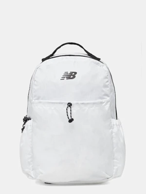New Balance plecak kolor biały duży gładki LAB51900WT