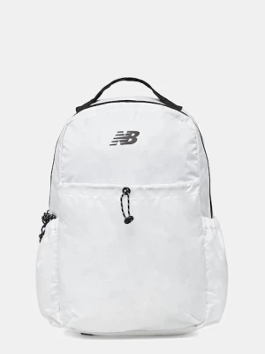 New Balance plecak kolor biały duży gładki LAB51900WT
