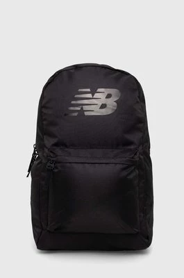 New Balance plecak LAB23097BK kolor czarny duży gładki LAB23097BK