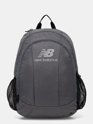 New Balance plecak kolor szary duży gładki LAB23181GT