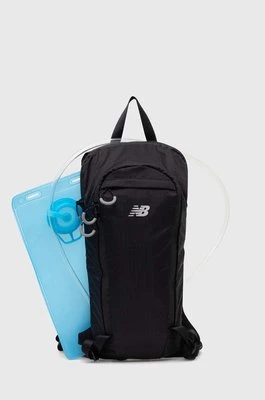 New Balance plecak z bukłakiem LAB23115BK kolor czarny mały gładki LAB23115BK