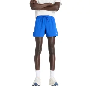 New Balance Rc Seamless 5 inch Short MS41286BUM, Męskie, Niebieskie, spodenki, poliester, rozmiar: L