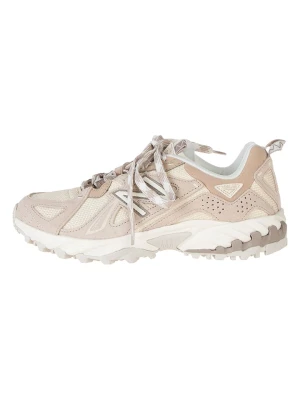 New Balance Skórzane buty sportowe "ML610TBE" w kolorze beżowym rozmiar: 44