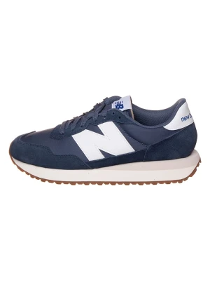 New Balance Skórzane sneakersy "237" w kolorze granatowym rozmiar: 42