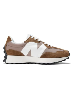 New Balance Skórzane sneakersy "327" w kolorze brązowym rozmiar: 37,5