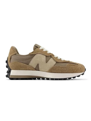 New Balance Skórzane sneakersy "327" w kolorze jasnobrązowym rozmiar: 42