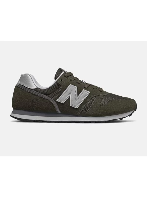 New Balance Skórzane sneakersy "373" w kolorze khaki rozmiar: 42,5