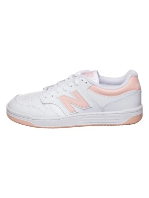 New Balance Skórzane sneakersy "480" w kolorze białym rozmiar: 42,5