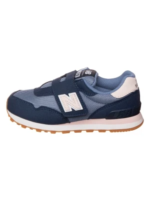 New Balance Skórzane sneakersy "515" w kolorze granatowo-błękitnym rozmiar: 33