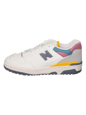 New Balance Skórzane sneakersy "550" w kolorze białym ze wzorem rozmiar: 45
