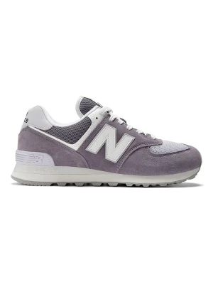 New Balance Skórzane sneakersy "574" w kolorze fioletowym rozmiar: 36