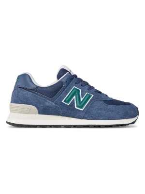 New Balance Skórzane sneakersy "U574" w kolorze niebieskim rozmiar: 36