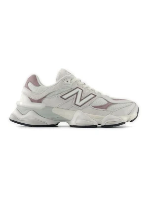 New Balance Skórzane sneakersy "9060" w kolorze szaro-jasnoróżowym rozmiar: 42
