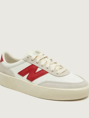 New Balance Skórzane sneakersy U7506 beżowy