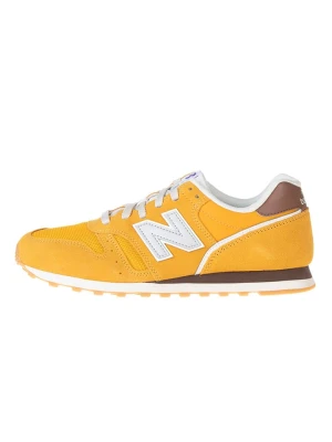 New Balance Skórzane sneakersy w kolorze żółtym rozmiar: 41,5