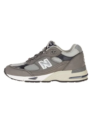 New Balance Skórzane sneakersy "W991GNS" w kolorze szarym rozmiar: 36