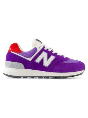 New Balance Skórzane sneakersy "WL574" w kolorze fioletowym rozmiar: 39