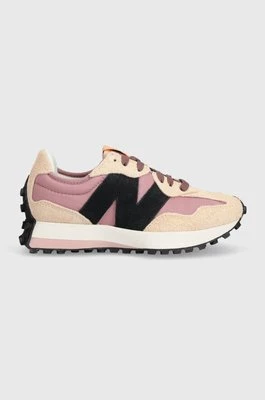 New Balance sneakersy 327 WS327WE kolor różowy WS327WE