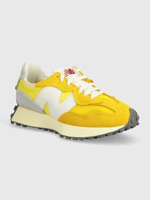 New Balance sneakersy 327 kolor żółty U327WRE