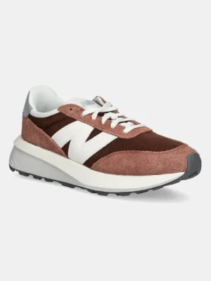 New Balance sneakersy 370 kolor brązowy U370AI