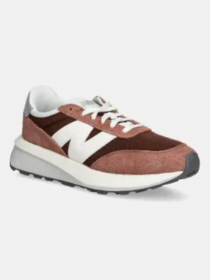 New Balance sneakersy 370 kolor brązowy U370AI