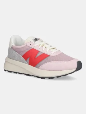 New Balance sneakersy 370 kolor różowy U370DB