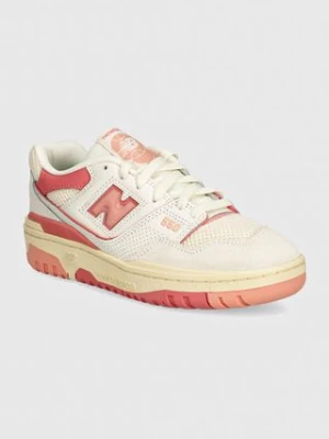 New Balance sneakersy 550 kolor różowy GSB550VR