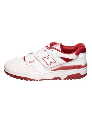 New Balance Sneakersy "550" w kolorze biało-czerwonym rozmiar: 40
