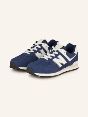 New Balance Sneakersy 574 blau