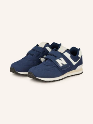 New Balance Sneakersy 574 blau