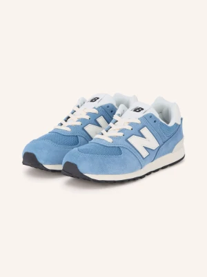 New Balance Sneakersy 574 blau