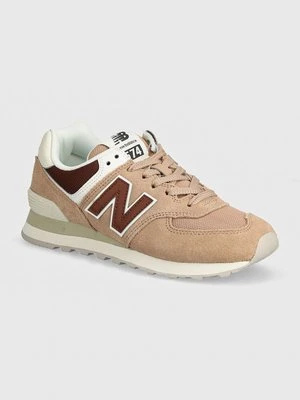 New Balance sneakersy 574 kolor beżowy WL574DO2