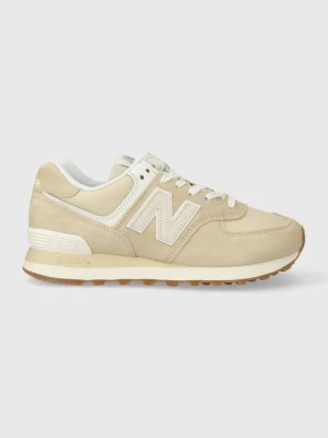 Zdjęcie produktu New Balance sneakersy 574 kolor beżowy WL574QB2