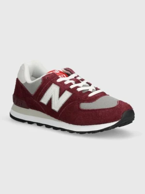 New Balance sneakersy 574 kolor bordowy U574BGH