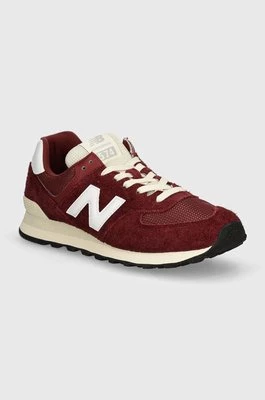 New Balance sneakersy 574 kolor bordowy U574RBK